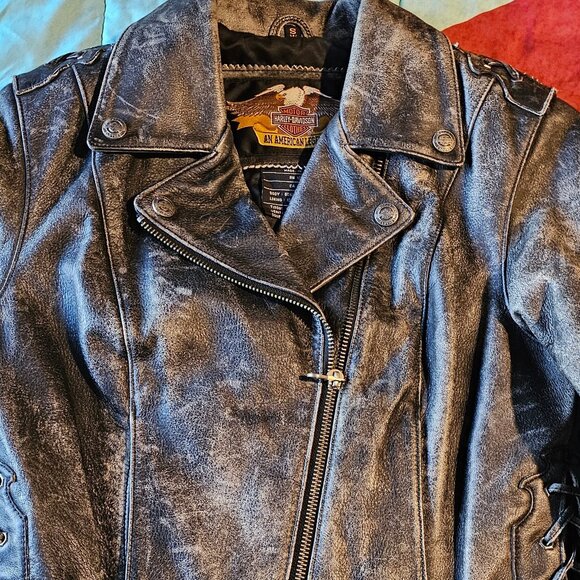 Harley Davison womans leather Jacket